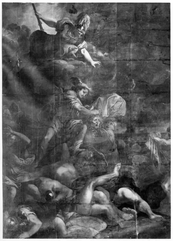 Perseo traforma in statue Fineo e compagni